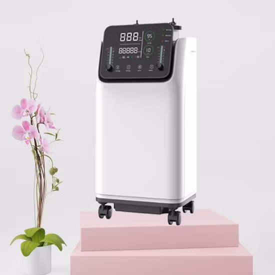 Medical 5 Liter Oxygen Concentrator with 93% High Purity, Low Purity Alarm, Nebulizer