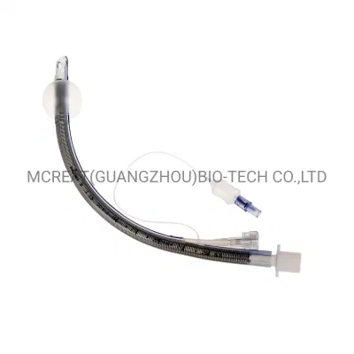 Good Quality Video Channel Visual Single Lumen Reinforced Endotracheal Tube Without Camera