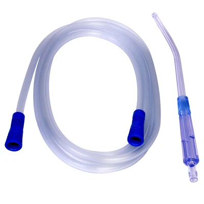 Medical Use Suction Connecting Tube with Yankauer Handle
