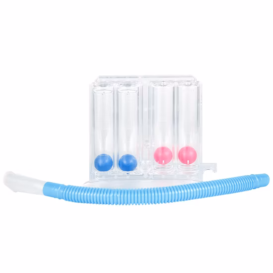 High Quality China Factory Price Medical Assistance Portable Incentive Spirometer Breath Lung Breathing Exerciser Trainer