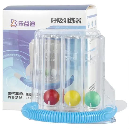 CE&ISO Certificate Breathing Exercise Respiratory Trainer High Quality and Low Price
