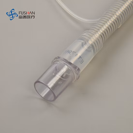 OEM ODM Silicone Medical Supply Disposable Endotracheal Tube Cuffed Uncuffed Anaesthesia PVC Tracheal Tracheostomy Cannula CE ISO Cfda Certified Ett 3.0