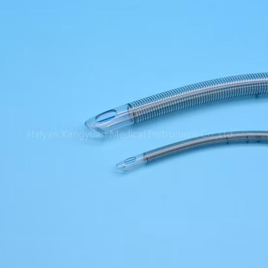 Reinforced Armored Endotracheal Tube Murphy Eye Airway Tube Medical Material Supply Disposable Oxygen Tube Tracheal Tube Whole Sale China